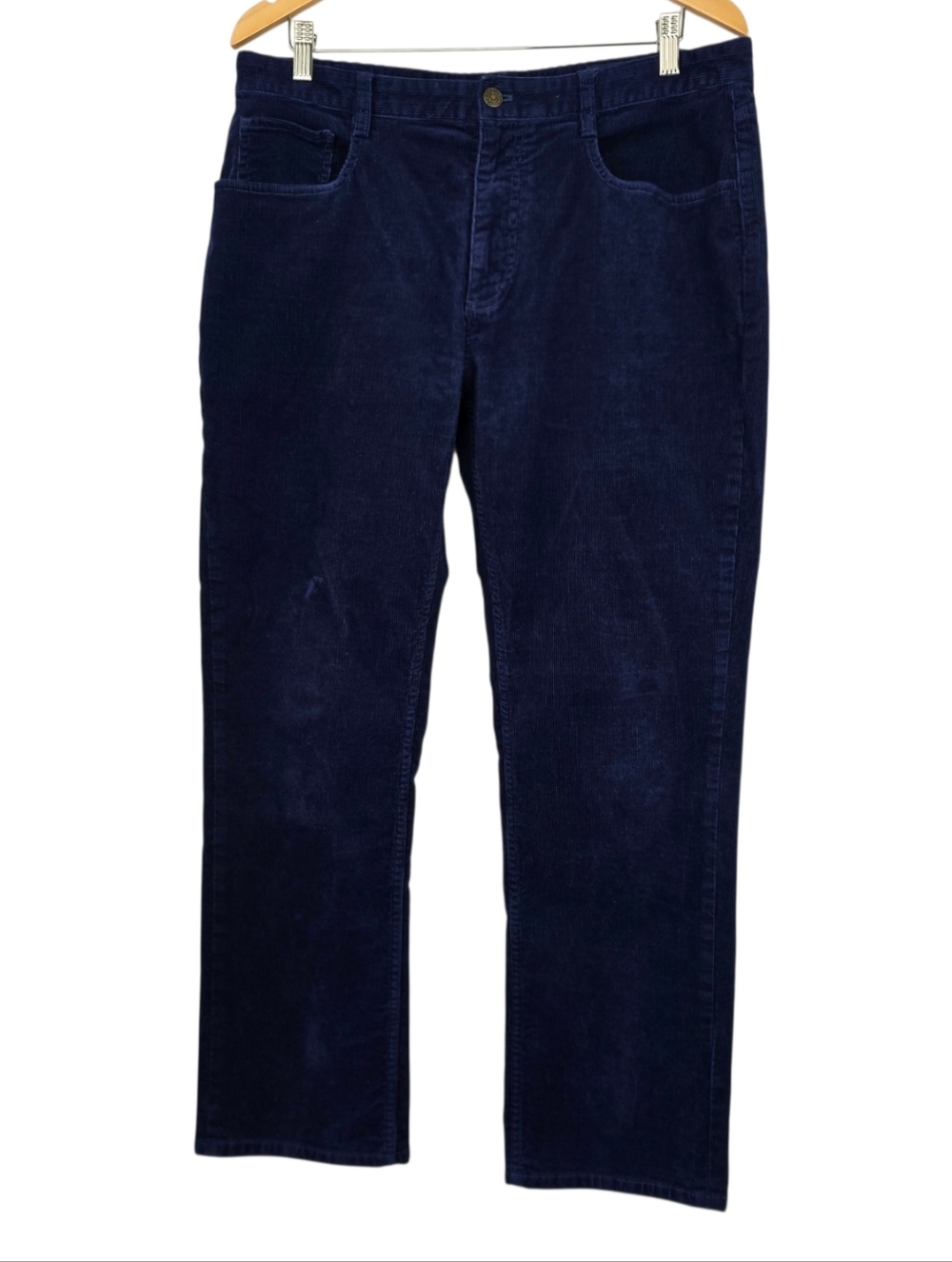 Vineyard Vines Men’s Navy Corduroy Pants Classic Straight Fit 34 Preppy Casual